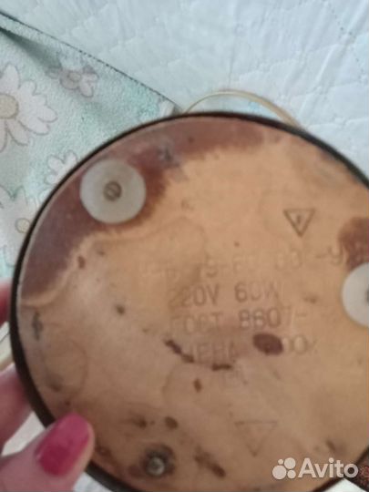 Настольная лампа грибок СССР