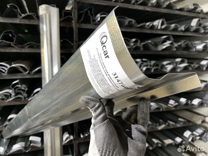 Порог левый Hyundai Solaris 2011-2017 (0,8мм)