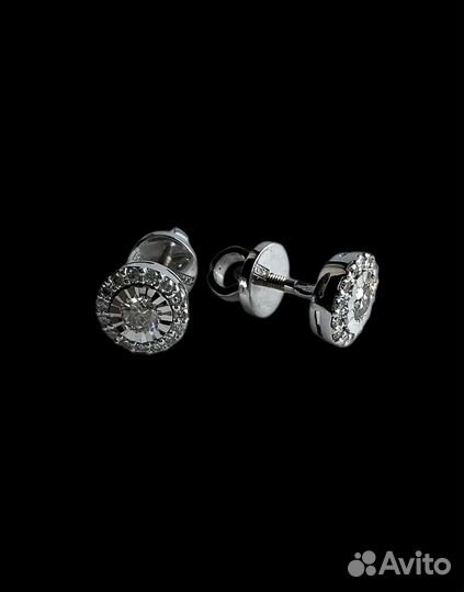 Серьги с бриллиантами