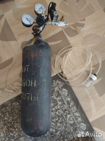 CO2 установка для аквариума camozzi