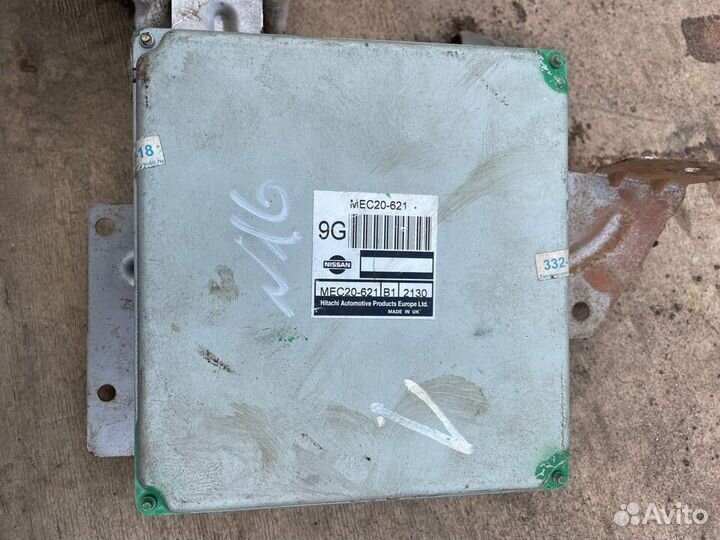 Ниссан альмера n16 эбу блок управления двигателем