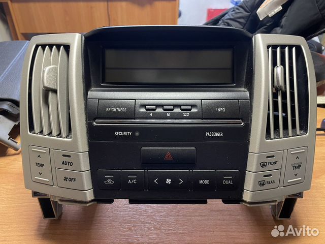 Lexus RX 330 Управления климатической установкой