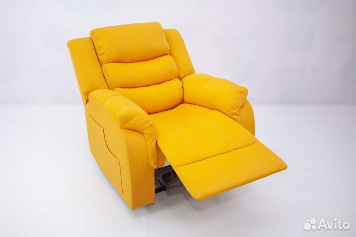 Реклайнер в рогожке