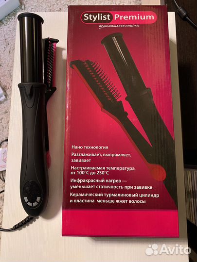Плойка-выпрямитель-утюжок для волос