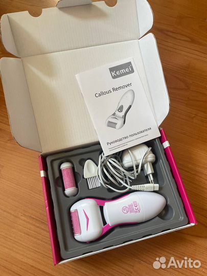 Электропемза пилка kemei km-2502 новая