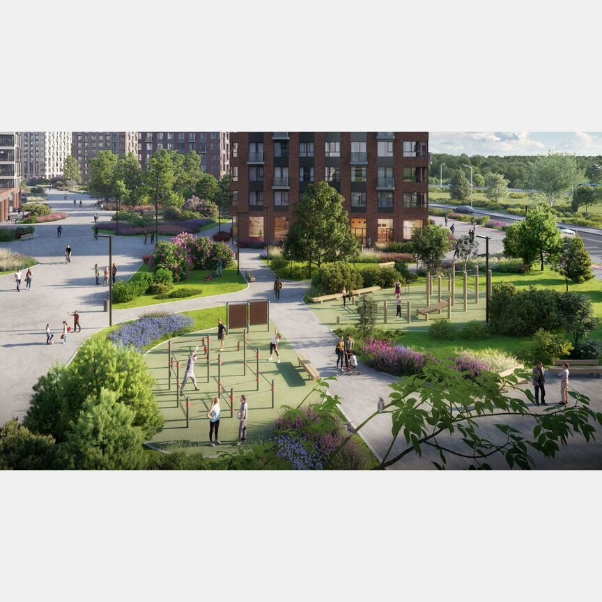 1-к. квартира, 32,5 м², 2/14 эт.