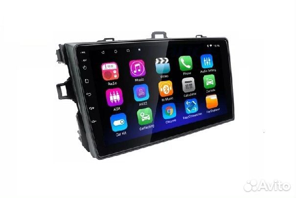 Toyota corolla 06-12 E140/150 магнитола Аndrоid