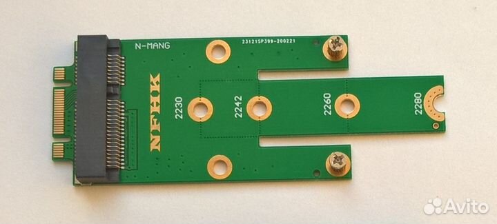 Адаптеры mSata - M.2