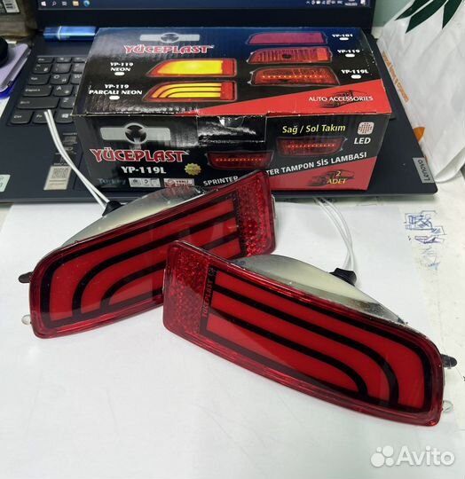 Катафот заднего бампера Mercedes Sprinter