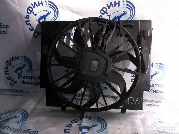 Диффузор радиатора в сборе BMW 5 серия E60/E61 2003-2009