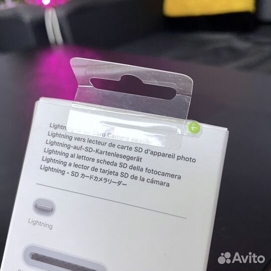 Адаптер Apple Lightning to SD Card