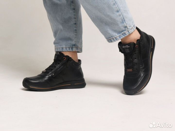 Кроссовки женские Ara, натуральная кожа, 38 р