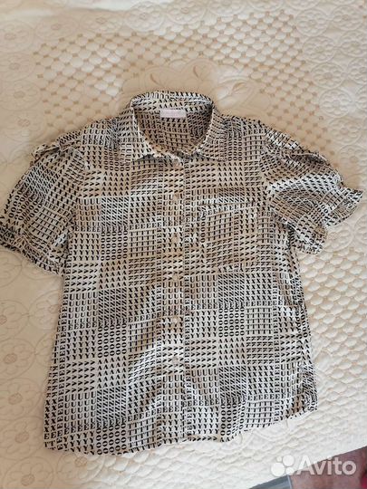 Блузка шелковая