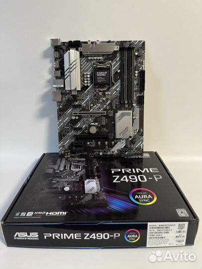 Материнская плата Z490