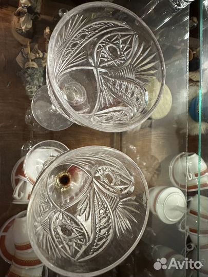 Хрустальная посуда СССР