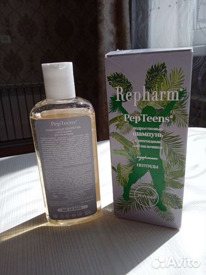 Подростковый шампунь с пептидами