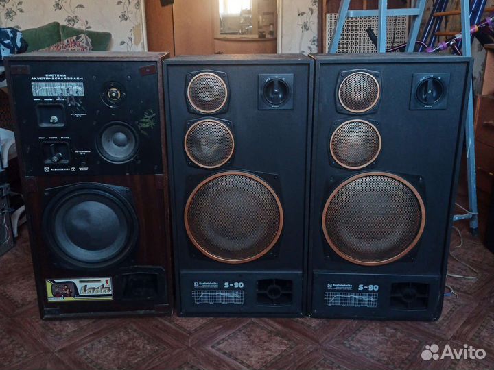 Акустика S-90 - 3 штуки
