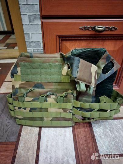 Бронежилет с плитой