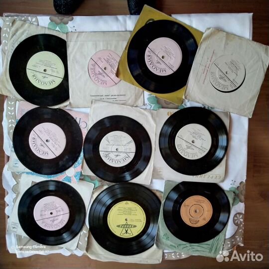 Виниловые пластинки СССР