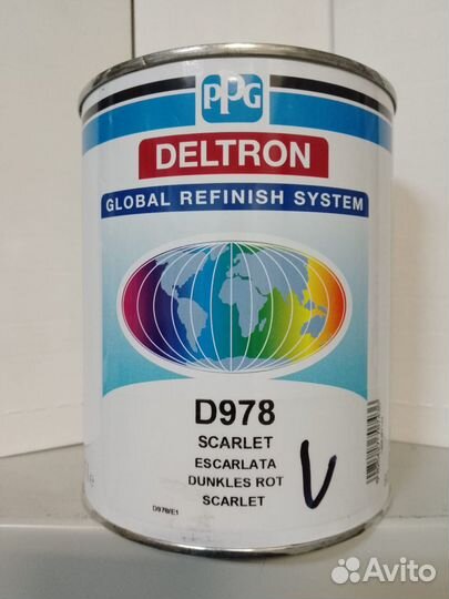 Автоэмаль PPG D978 1L