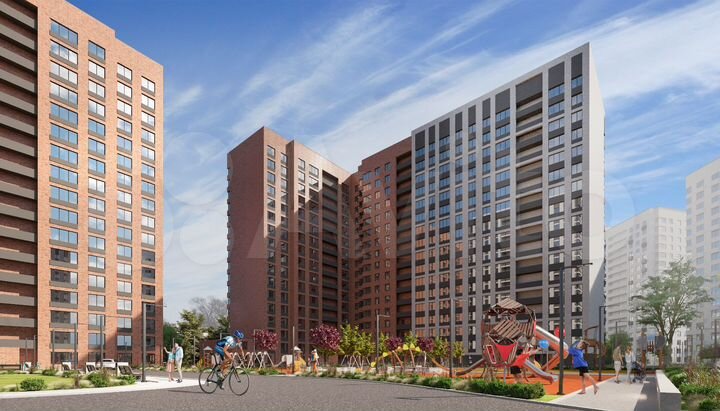 2-к. квартира, 70,8 м², 10/17 эт.