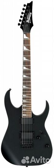 Электрогитара ibanez GIO GRG121DX-BKF black flat