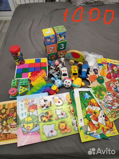 Детские развивающие игрушки от 2 лет