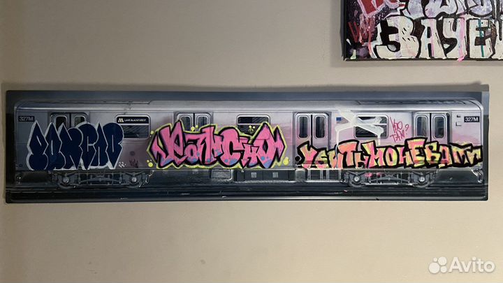 Граффити холст на заказ