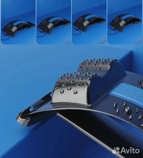 Массажёр для спины шеи поясницы Мостик +эл. массаж