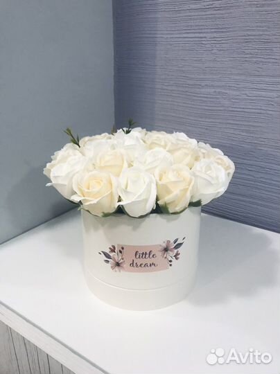 Букет из мыльных роз 25 шт