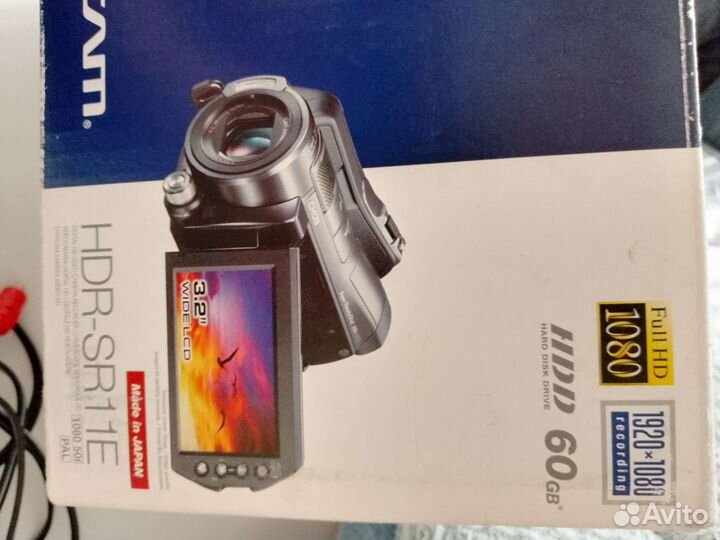 Видеокамера sony handycam