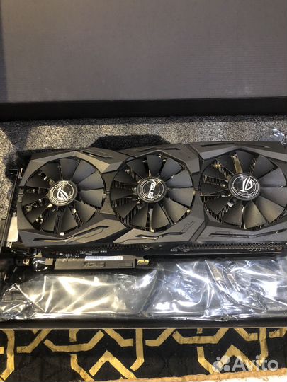 Видеокарта asus rog strix gtx 1070 8 Gb