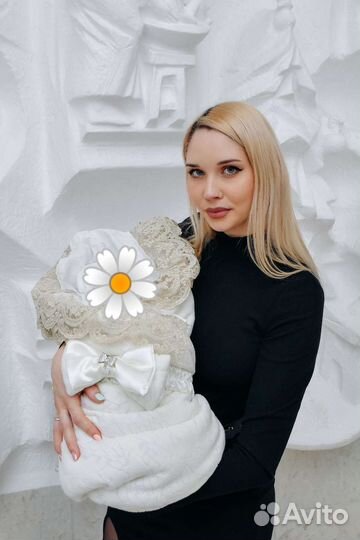 Конверт одеяло на выписку зима