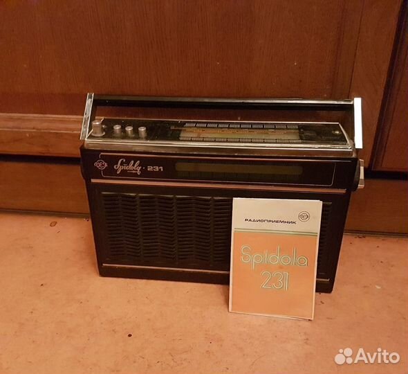 Vef Spidola 231 Спидола Вэф СССР Работает Ловит