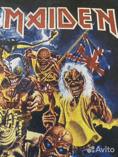 Винтажная футболка Iron Maiden