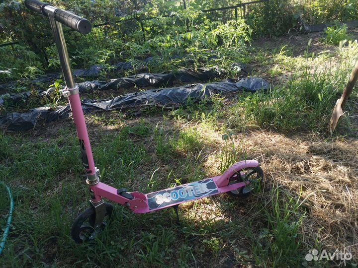 Самокат взрослый бу