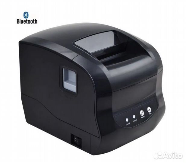 Принтер для печати штрихкодов + 300 наклеек