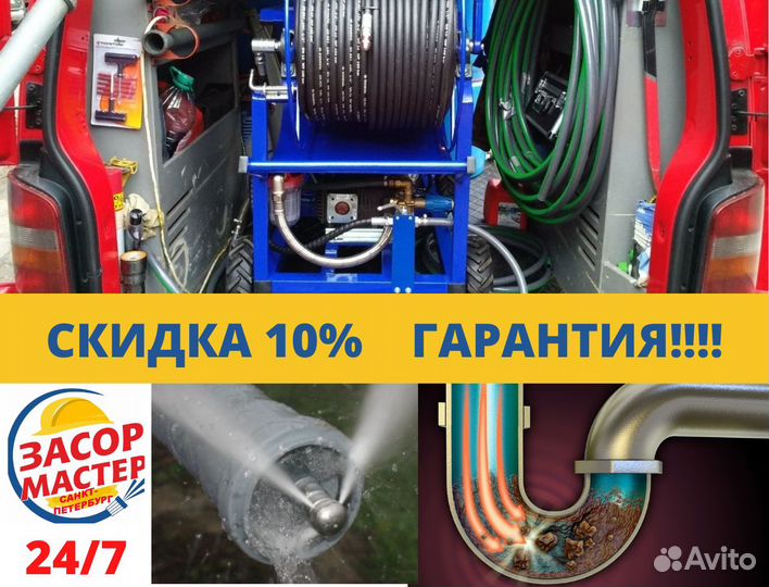 Прочистка канализации, Устранение засоров