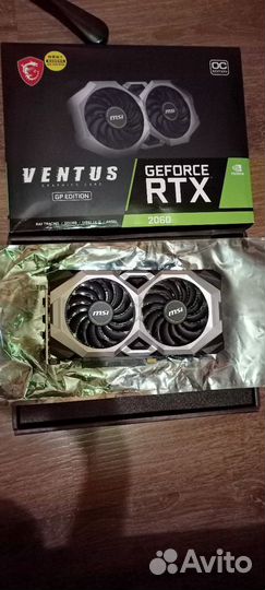 MSI geforce RTX 2060 ventus 6g