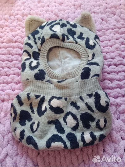 Шапка шлем с ушками Baby go