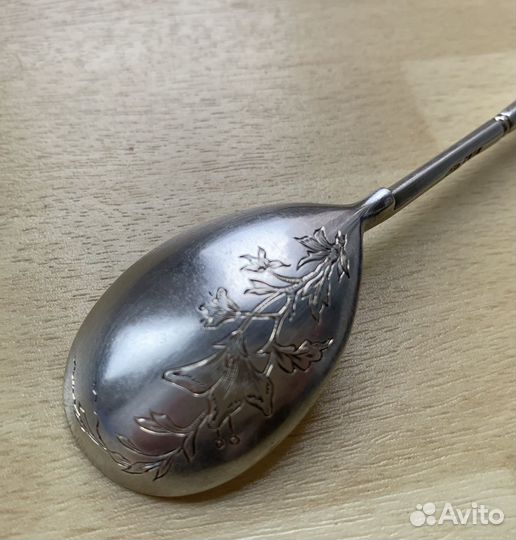 Серебряная ложка И. Хлебниковъ. Царская Россия