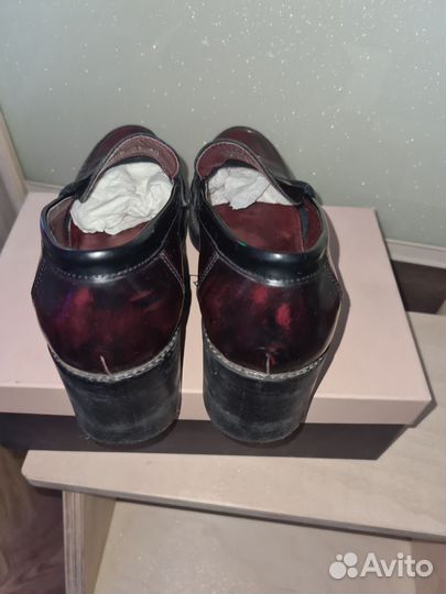 Лоферы женские 40 размер натуральная кожа