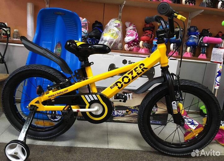 Детский четырехколесный велосипед 14