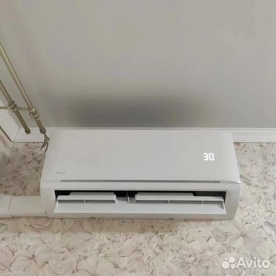 Сплит система с установкой