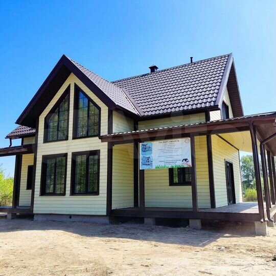 Дом 158 м² на участке 12 сот.