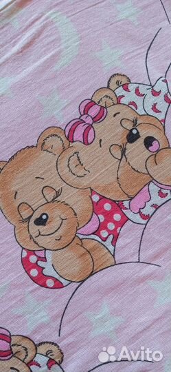 Бортик в кроватку для девочки