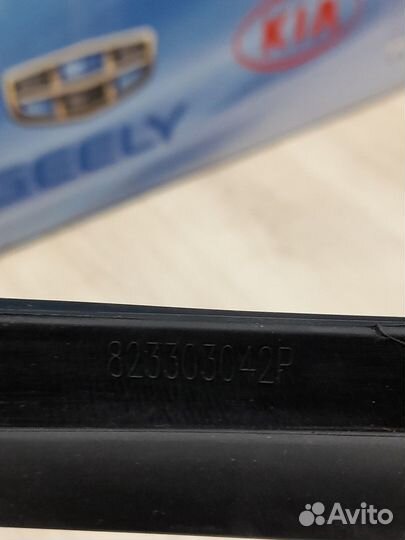 Уплотнитель зад проема стекла двери Renault sander