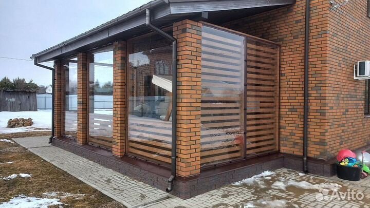 Мягкие окна тонированные