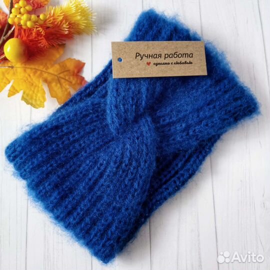 Повязки на голову вязаные