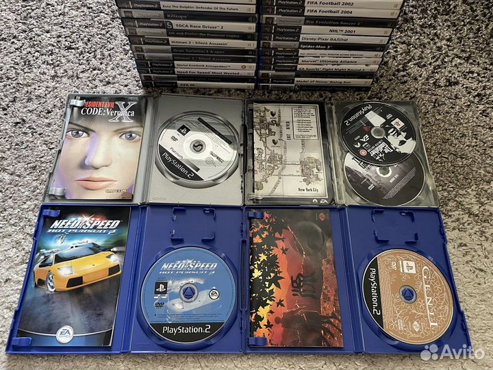 Диски на ps2 оригинал / лицензия